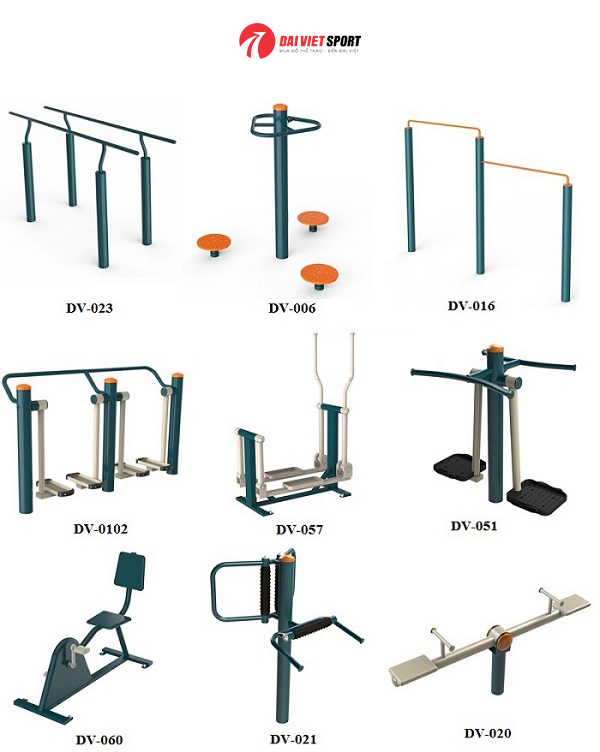 Thiết bị tập tay vai loại nhỏ ngoài trời DV 026A Thiết bị tập tay vai loại nhỏ ngoài trời DV 026A