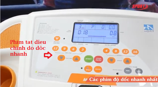 Máy chạy bộ điện MHT-410 Máy chạy bộ điện MHT-410
