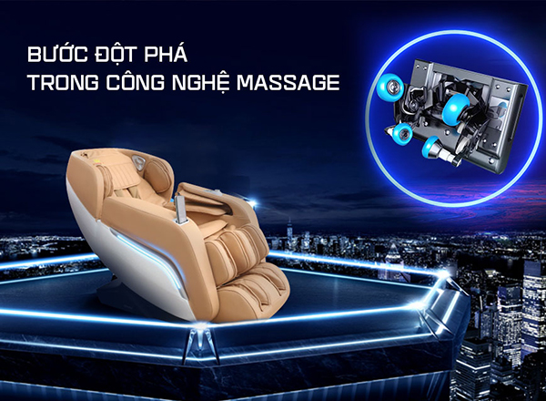 Ghế massage Kingsport G60-Yellow Ghế massage Kingsport G60-Yellow