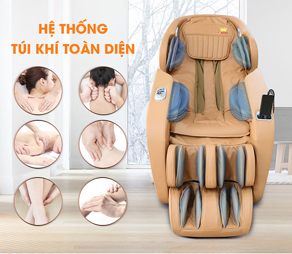 Ghế massage Kingsport G60-Yellow Ghế massage Kingsport G60-Yellow