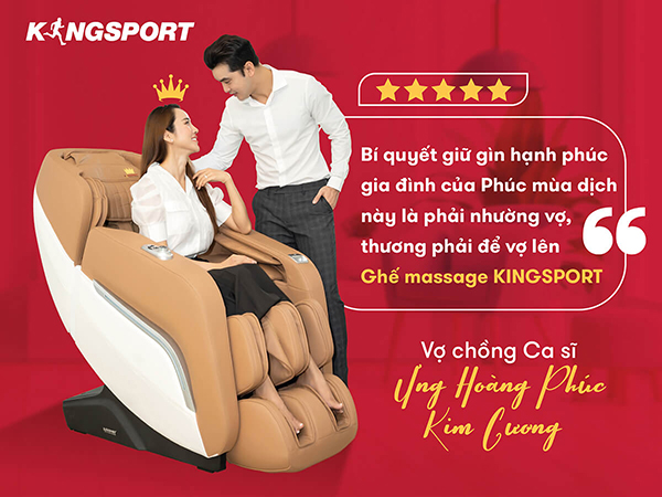 Ghế massage Kingsport G60-Yellow Ghế massage Kingsport G60-Yellow